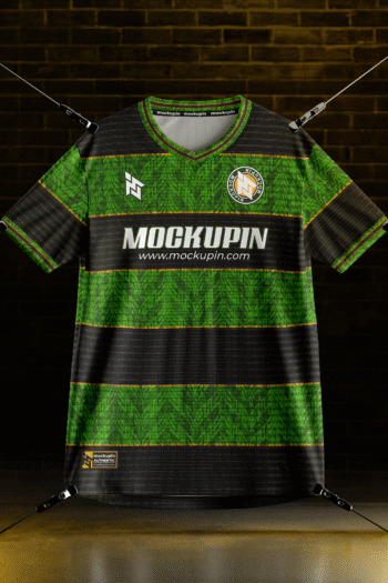 V-Neck Jersey Mockup (Mockupin 0281)