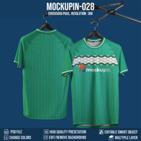 028 Soccer Jersey Mockup