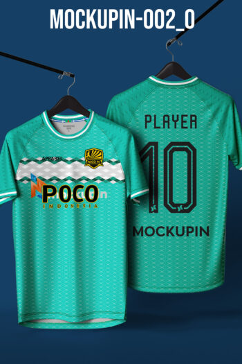 002 Soccer Jersey Mockup Roundneck
