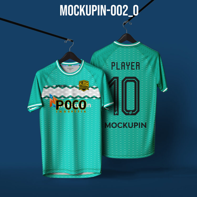 002 Soccer Jersey Mockup Roundneck