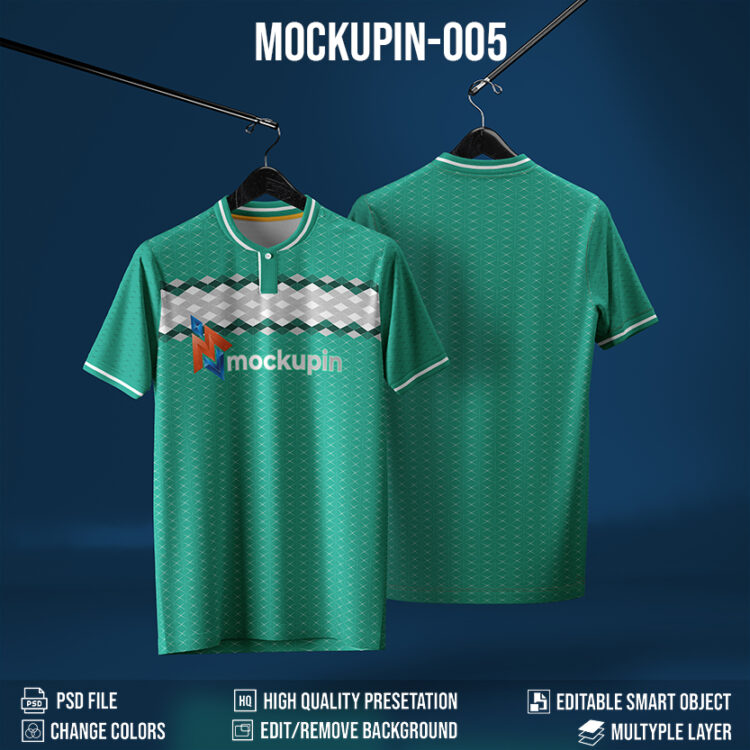 005 Soccer Jersey Mockup