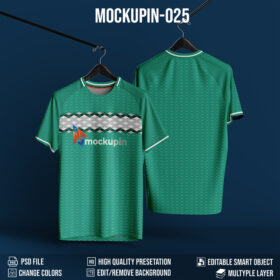 025 Soccer Jersey Mockup