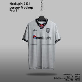 0194 Soccer Jersey Mockup