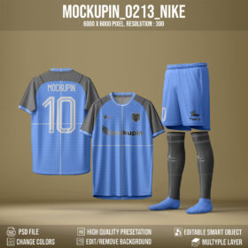 0213 O-neck Mockup, Nike Raglan, PSD
