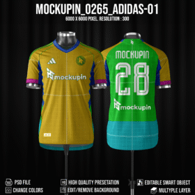 0256 Adidas Jersey Mockup 1 V-Neck