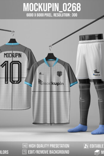 0268 Jersey Mockup Raglan