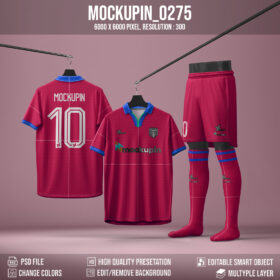 0275 Jersey Mockup Raglan