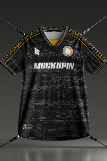 0282 V-Flat Raglan Jersey Mockup