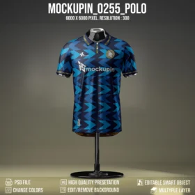 0255 Special Polo Jersey Mockup