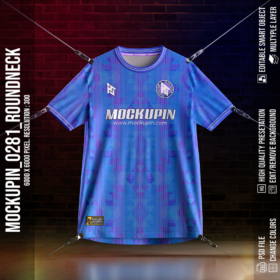0281 Roundneck Jersey Mockup