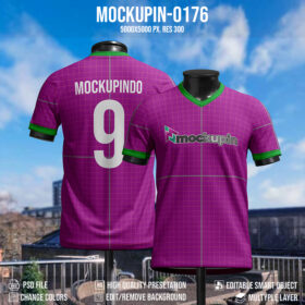 0176  Mockupin (V-NECK)