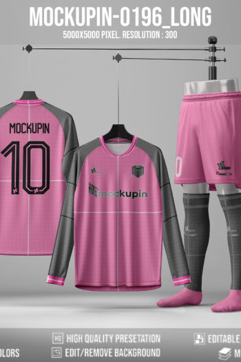 0196 LongSleeve Jersey Mockup