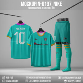 0197 Nike Collar Jersey Mockup