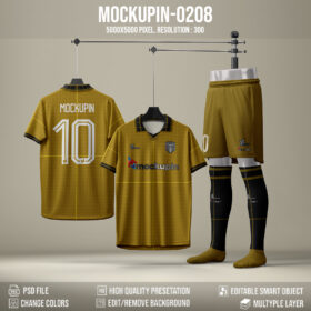 0208 Collar Jersey Mockup