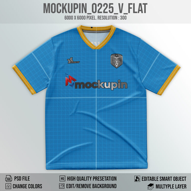 0225 Jersey mockup V-Flat – Mockupin