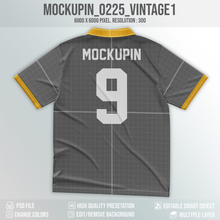 0225 Jersey mockup Vintage Collar 1 - Image 2
