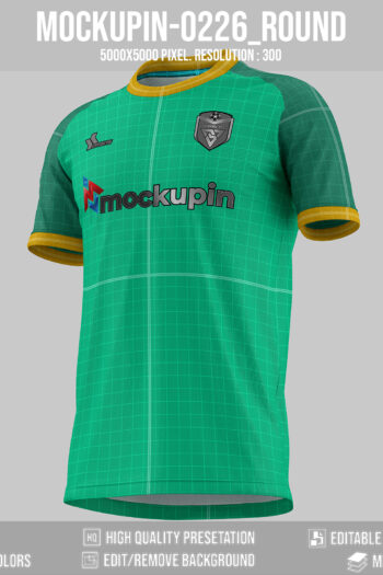 0226 Soccer Jersey Mockup Raglan Roundneck