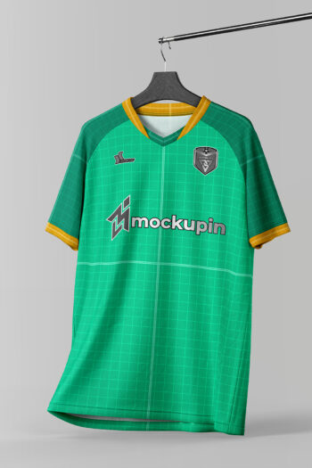0228 Soccer Jersey Mockup Vneck Combination