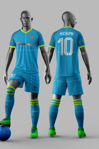 0231 Full Body Raglan Soccer Jersey V-neck