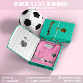 0233 Folding Roundneck Jersey With Boxset