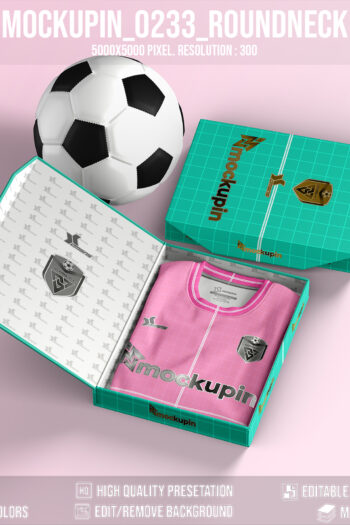 0233 Folding Roundneck Jersey With Boxset