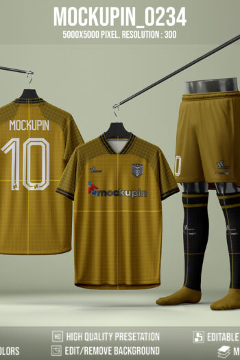 0234 Slope Raglan Jersey Mockup