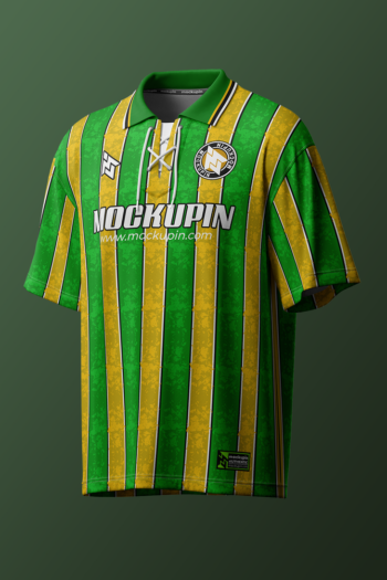 0299 Oversized Jersey Mockup Lace Collar , LC03