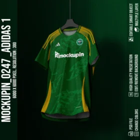 0247 Adidas 2024 Jersey Mockup