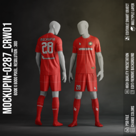 0287 FULL SET Roundneck JERSEY MOCKUP - CRW01