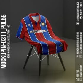Polo Collar Jersey Mockup 2026 (mockupin 0311)