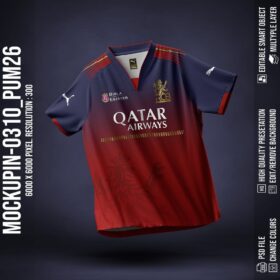 PUMA 2026 RCB Jersey Mockup PUM26 (mockupin 0310)
