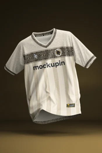 V-neck Jersey Mockup - VN45 (mockupin 0315)