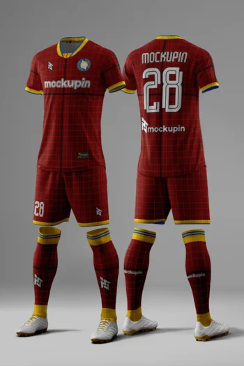 V-Sharp Jersey Mockup Oneclick in Single Smart Object VSHARP26 (Mockupin 0326)