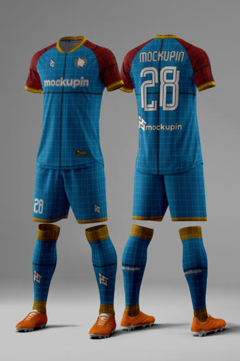 Raglan Round Sharp Jersey Mockup Oneclick in Single Smart Object SHARP26 (Mockupin 0331)