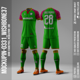 Raglan Wishbone Jersey Mockup Oneclick in Single Smart Object WISHBONE37 (Mockupin 0331)