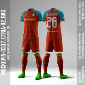 Raglan Adidas Round Cut Collar Jersey Mockup Oneclick in Single Smart Object CTRIA-02 (Mockupin 0337)
