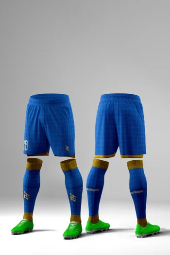 Additional Shorts For 0325-0340 Jersey Mockup Oneclick in Single Smart Object (Mockupini SHORT-01)