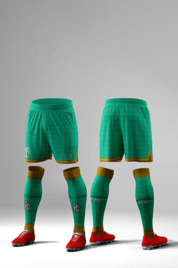 Additional Shorts For 0325-0340 Jersey Mockup Oneclick in Single Smart Object (Mockupini SHORT-05)