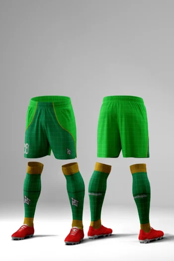 Additional Shorts For 0325-0340 Jersey Mockup Oneclick in Single Smart Object (Mockupini SHORT-07)